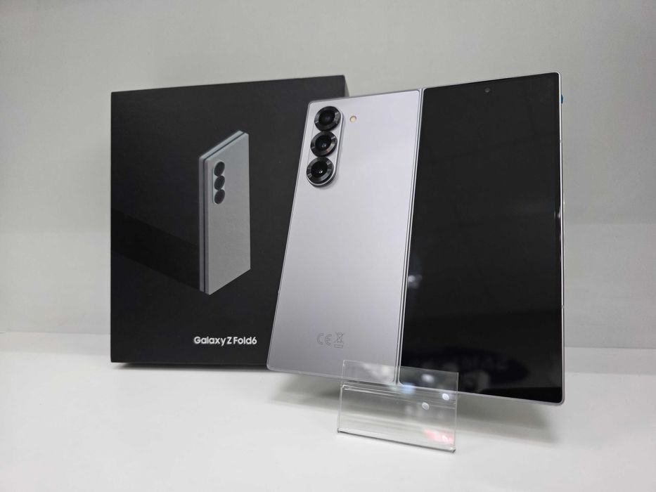 • Okazja • SAMSUNG Z Fold 6 5G • 12/1TB • Silver • Gwarancja 10 msc
