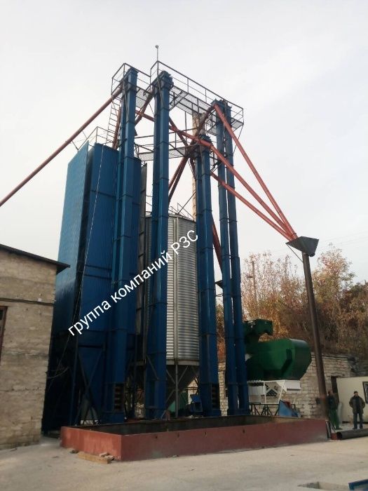 Зерносушарки шахтні від Виробника вакуумні з рекуперацією тепла