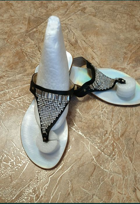 Шлепки новые, шлепанцы по стельке 25см