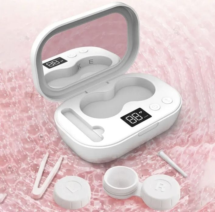 Ультразвуковий очищувач контактних лінз з екраном 58000 Гц ( 3 рівні )