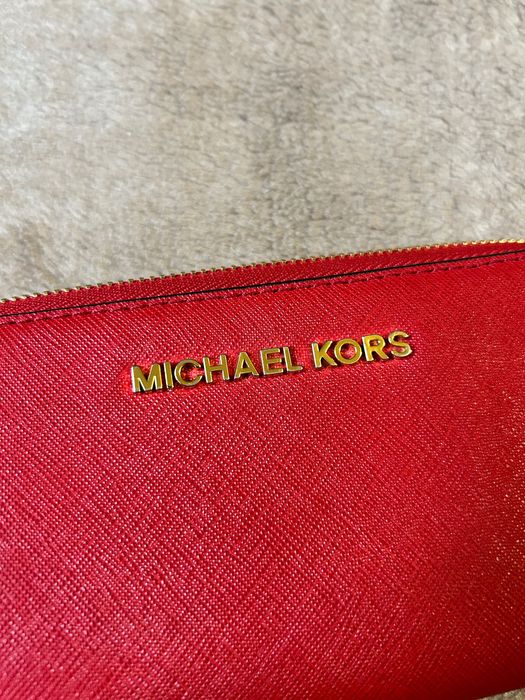 Portfel damski Michael Kors czerwony