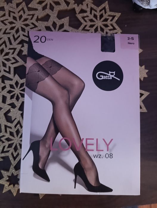 Rajstopy czarne gatta 2 pary
