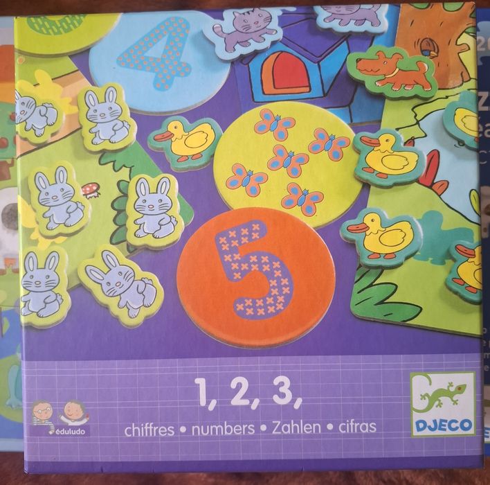 Djeco eduludo 1,2,3 рахунок, egmont сонечки