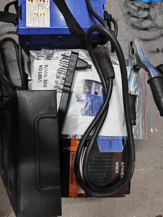 Spawarka Inwerterowa Kraft & Dele 300A 230V MMA LCD Jak nowa cały kpl