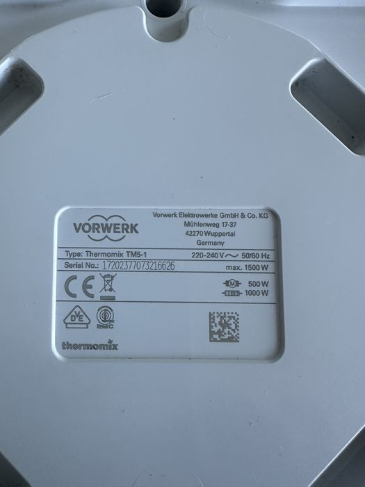 termomix TM-5 z dodatkami