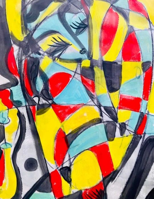Hsasarkos - Portrait abstrait