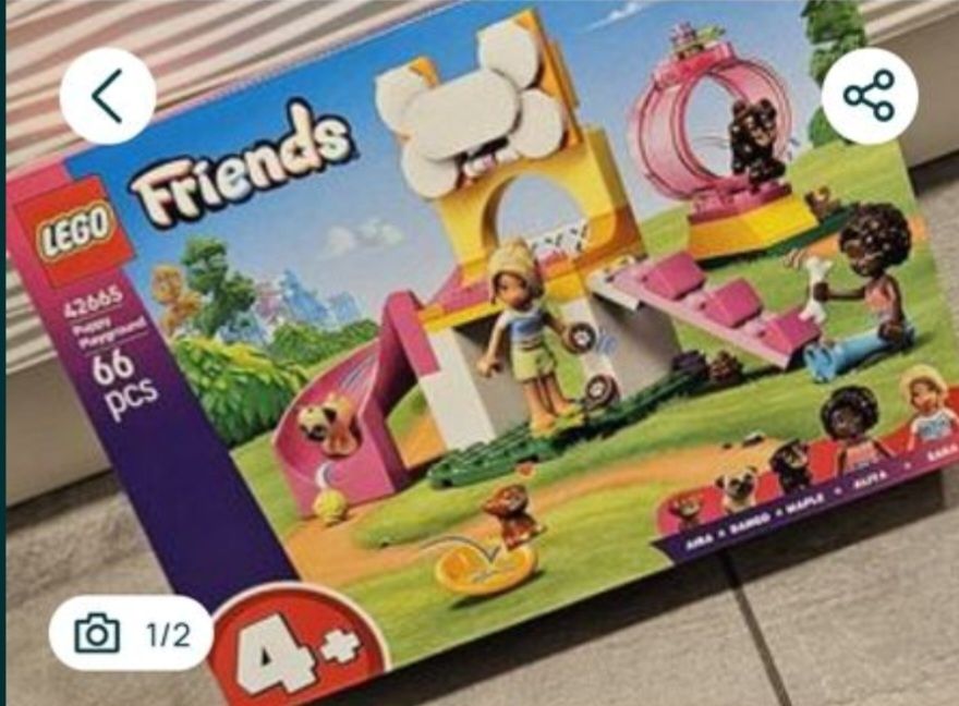 Zestaw zawieszka apart i klocki lego friends