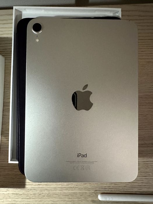 Ipad MINI 6 256g + Apple Pencil + Capa Apple