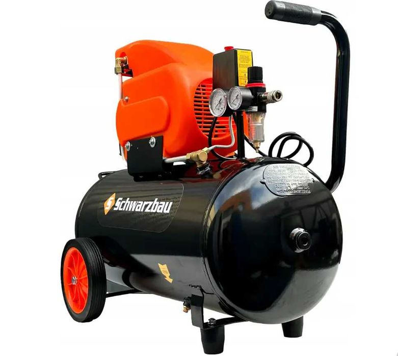 Компресор повітряний Schwarzbau 50л 2.8 кВт 8 бар 240 л/хв компрессор
