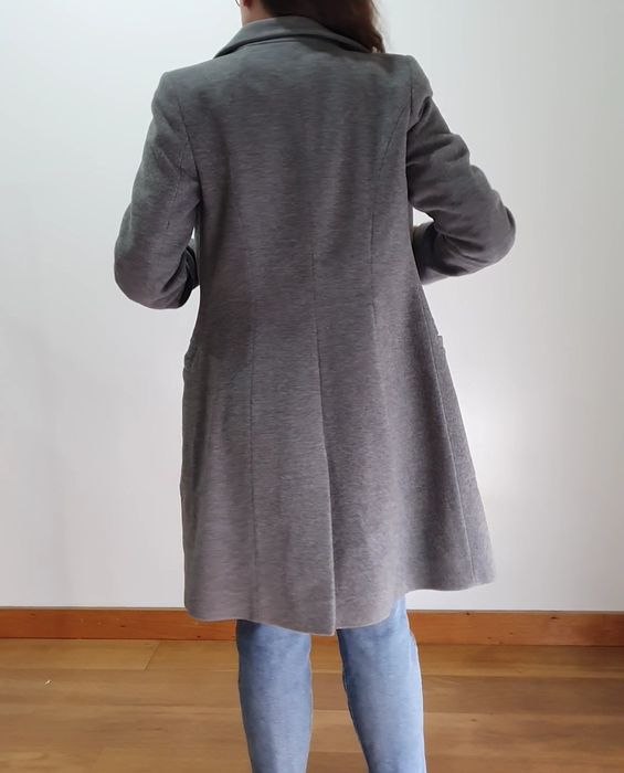 Sobretudo cinza W52