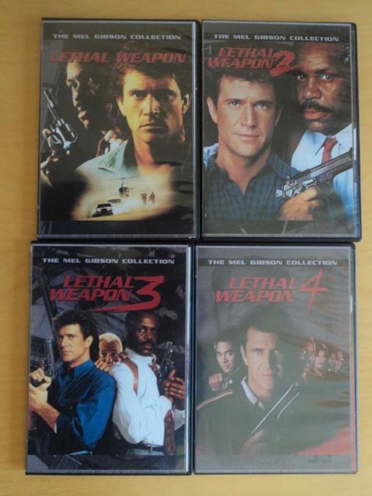 coleção dvd Mel Gibson