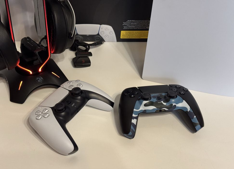 PlayStation 5 Slim 1tb 2 dualsens+гарнітура