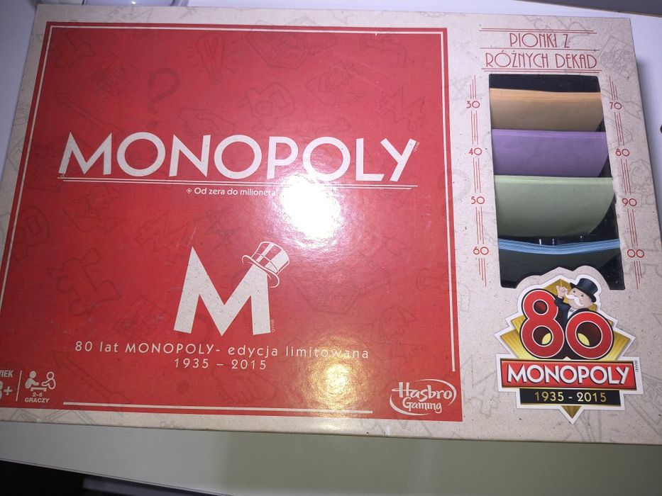Monopoly Edycja Limitowana na 80-lecie