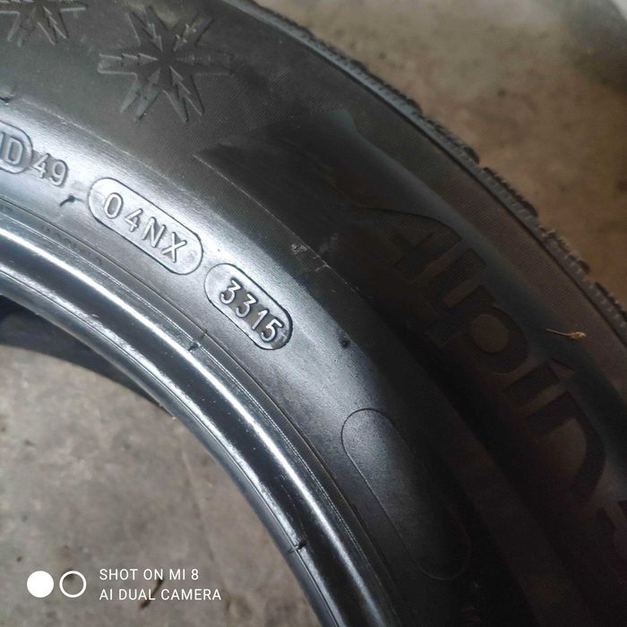 Шини зимові MICHELIN ALPIN5 215/60R16