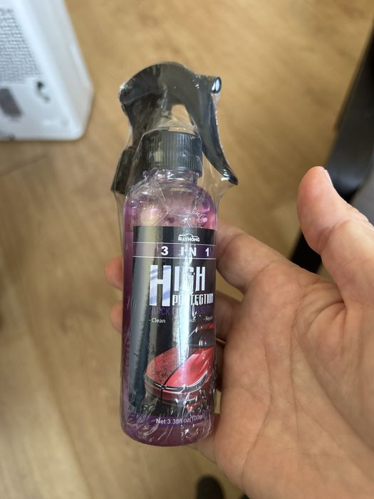 Spray de revestimento cerâmico para carro 3 em 1