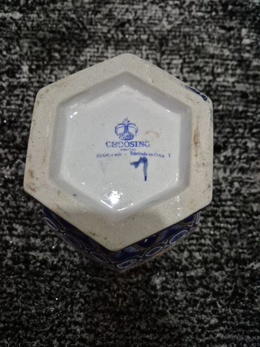 Pote pintado à mão antigo64551131507330122