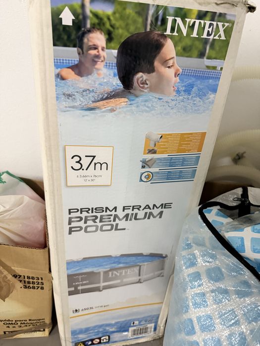 Piscina Intex 3.7mt