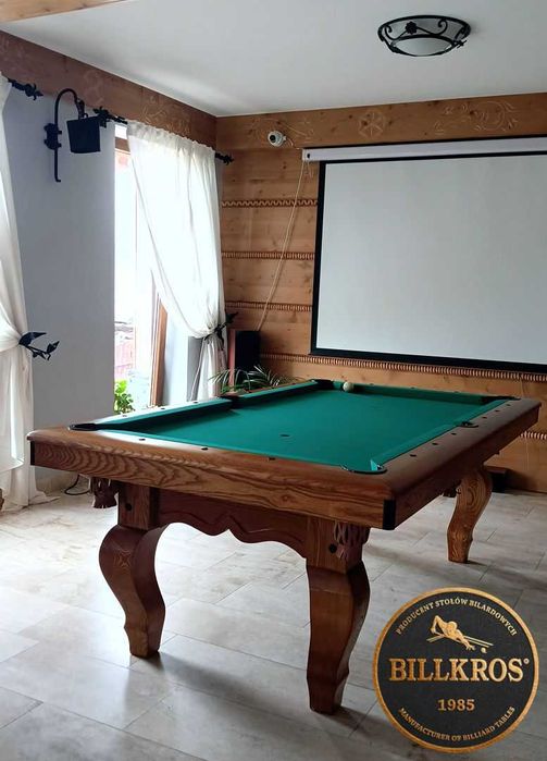 Bilard stół bilardowy HomeLux 6FT drewniany kamień BILLKROS Producent