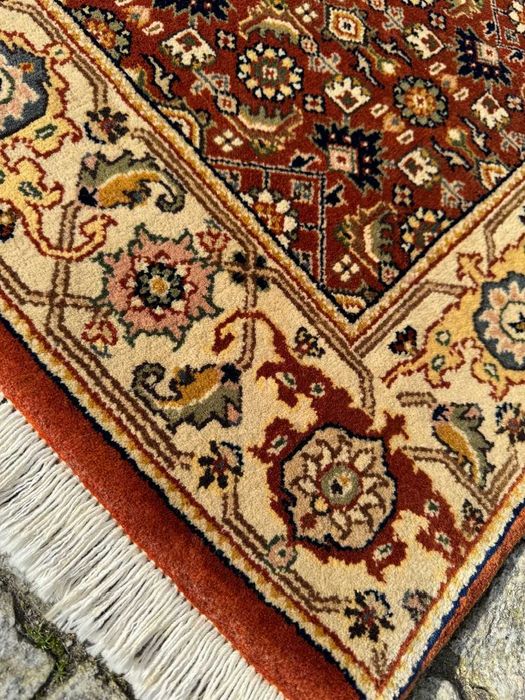 Dywan kaszmirowy r.tkany perski Indo-Begum  155x70 gal.7 tyś