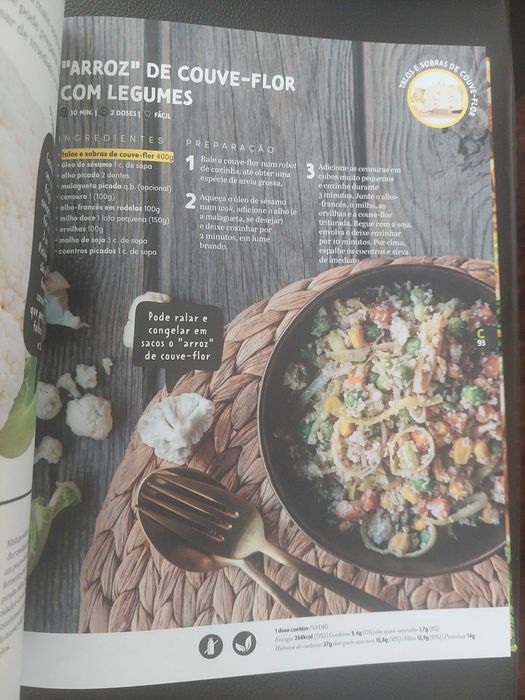 Livros de receitas Pingo Doce