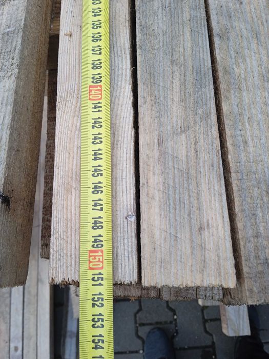 Kantówki Drewno 5x5cm konstrukcyjne na meble ogrodowe altanki budy