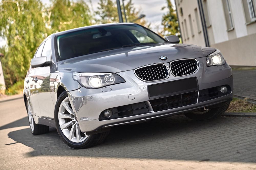 BMW Seria 5 E60 525i 218KM | Skóra | Duża Navi | Automat