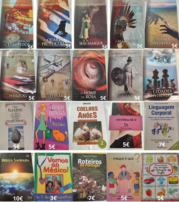 Vendo Livros em Bom Estado