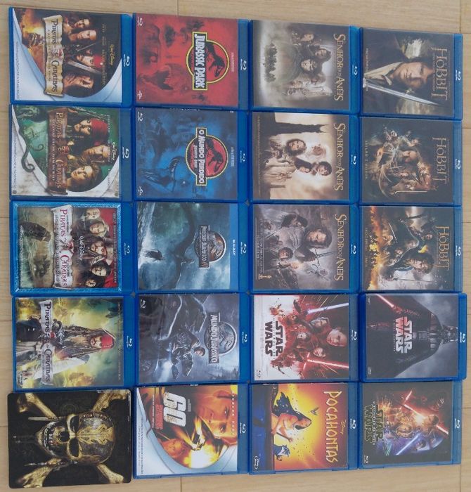 Conjunto de Blurays - Parte 1