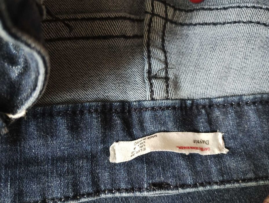 Spodnie jeans do kostek