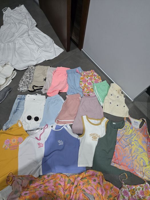 Sprzedam ubrania dla dziewczynki 140-160 cm