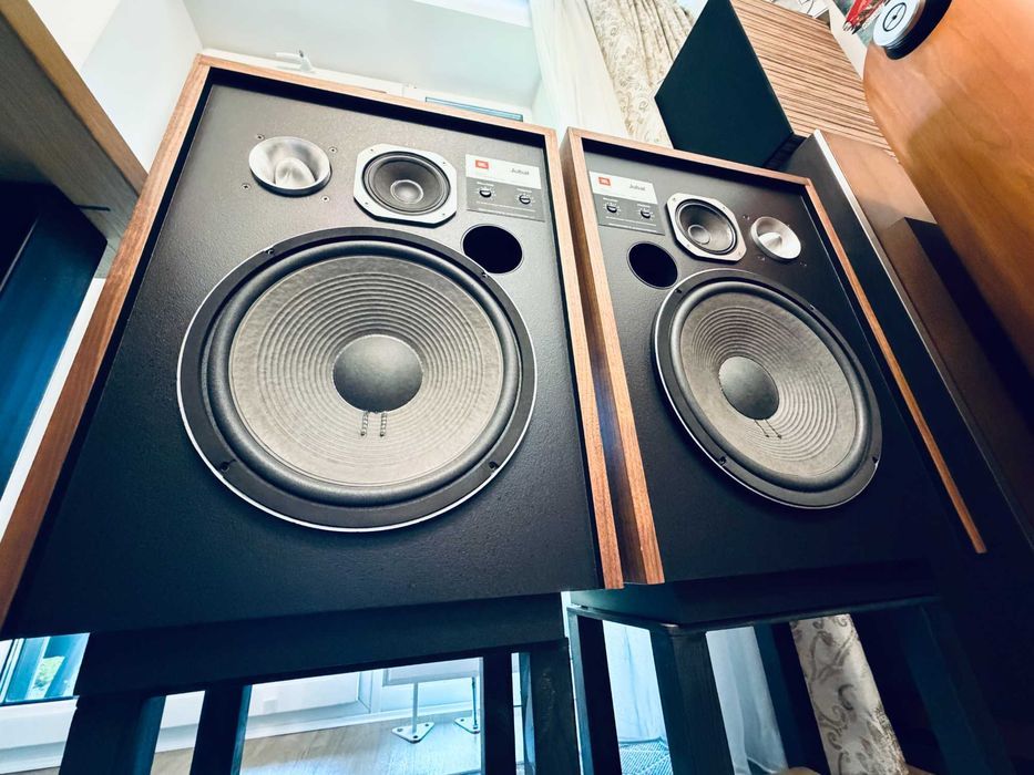 JBL L65 Jubal на родных драйверах JBL — бас 126A альнико, середина LE5-9, легендарный твитер-«пуля» 075