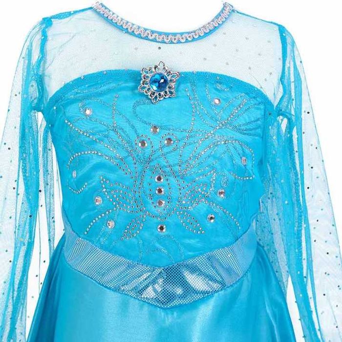 ELSA Przebranie Sukienka Strój 134-140, 7-8 L. W. 5 B1