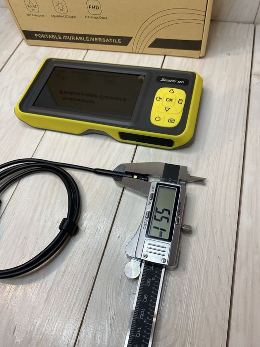 5.5мм! 2 камери! Для дизеля / бензину! Ендоскоп Zealtron бороскоп