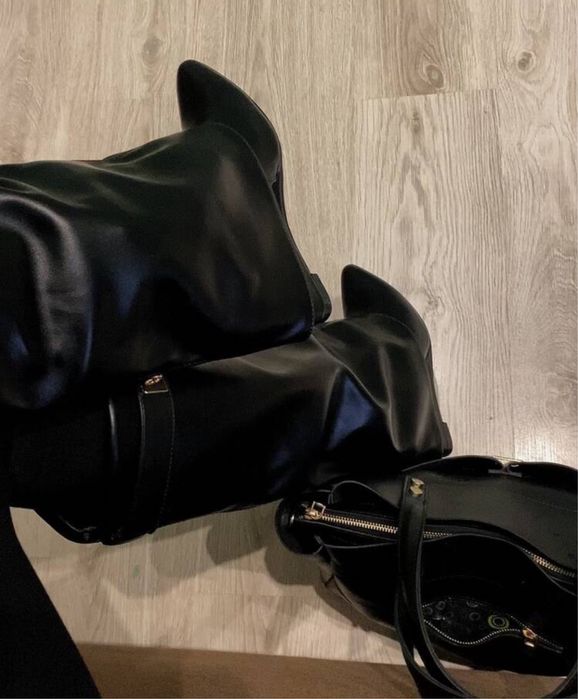 Трендовые сапоги/ботфорты