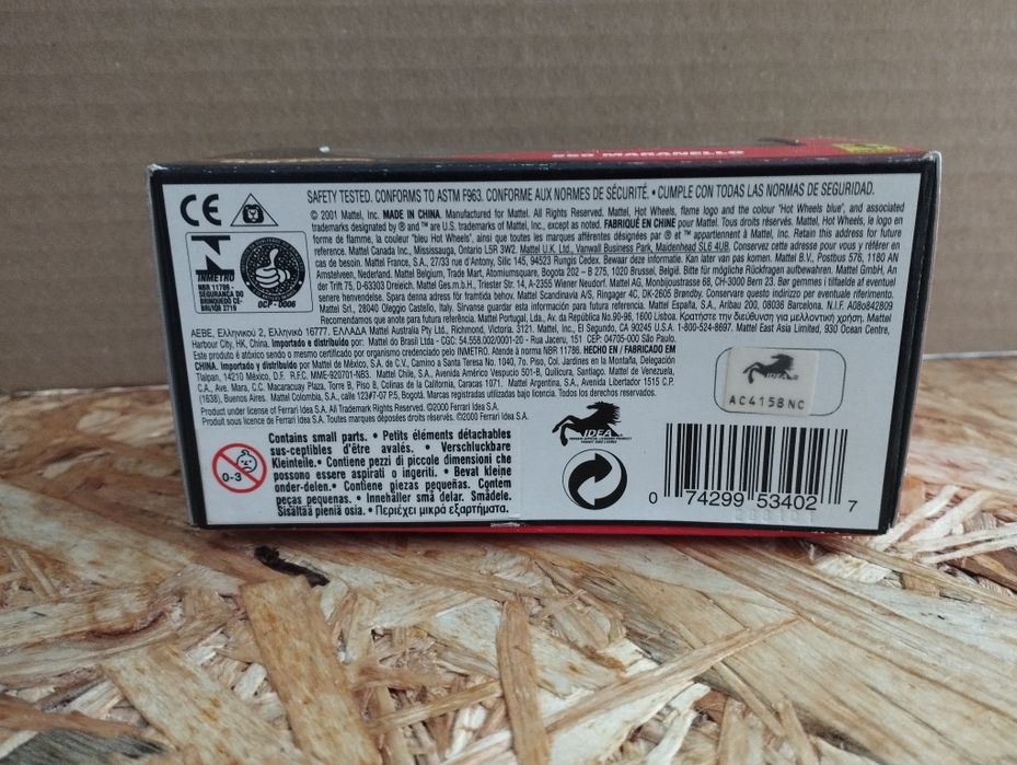 Hot wheels Ferrari 550 Maranello