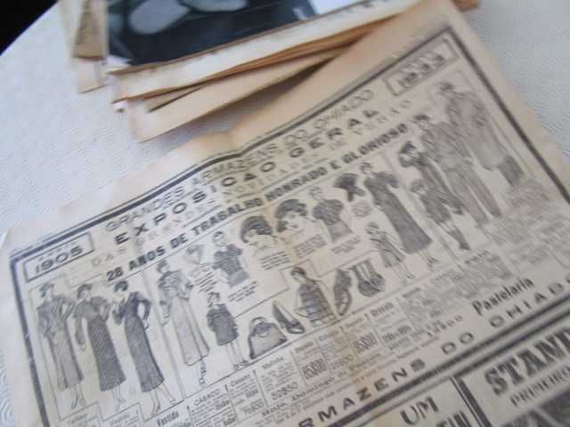 Jornal Diário Notícias ano 1933 publicidade Armazéns do Chiado