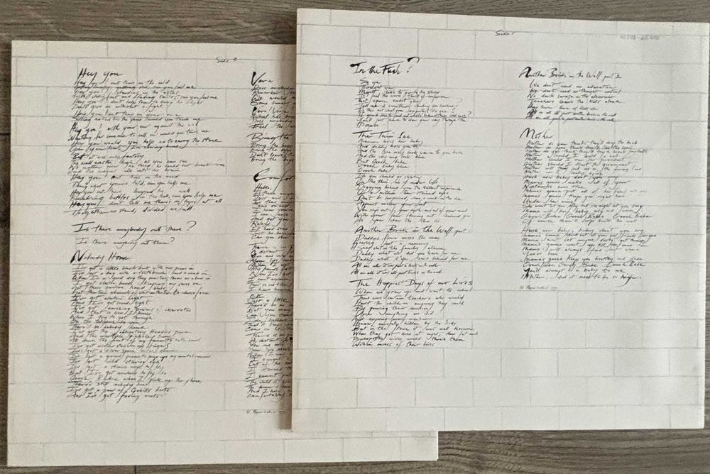 Pink Floyd – The Wall 2x LP
