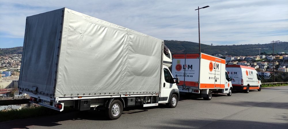 Mudanças e transportes em Portugal e EUROPA. Orçamento na hora!