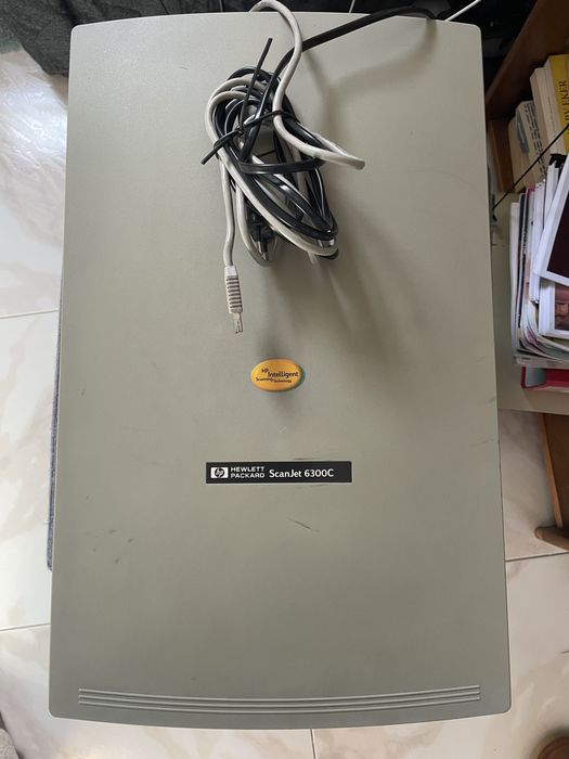 Scanner HP ScanJet 6300C - Alta Resolução para Planos/ design