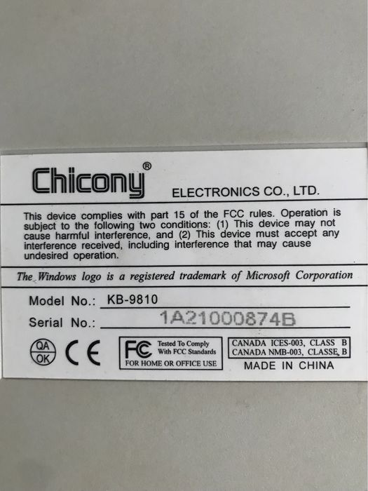 Клавіатура компютерна