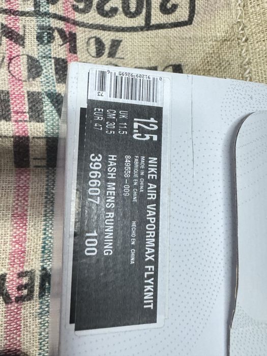 Sapatilhas originais Nike Vapormax Flyknit  tamanho 47 EU