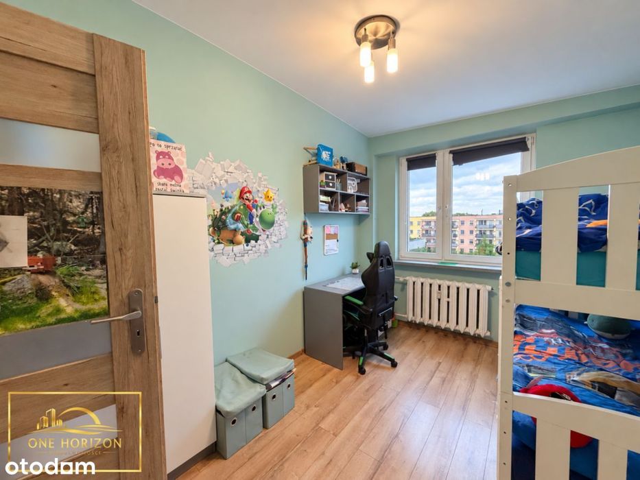 3 niezależne pokoje | 62,80 m2 | wyposażone !
