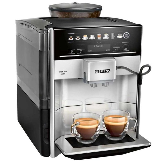 Ekspres do kawy Siemens EQ.6 plus s300 srebrny/ stan idealny/mało używany