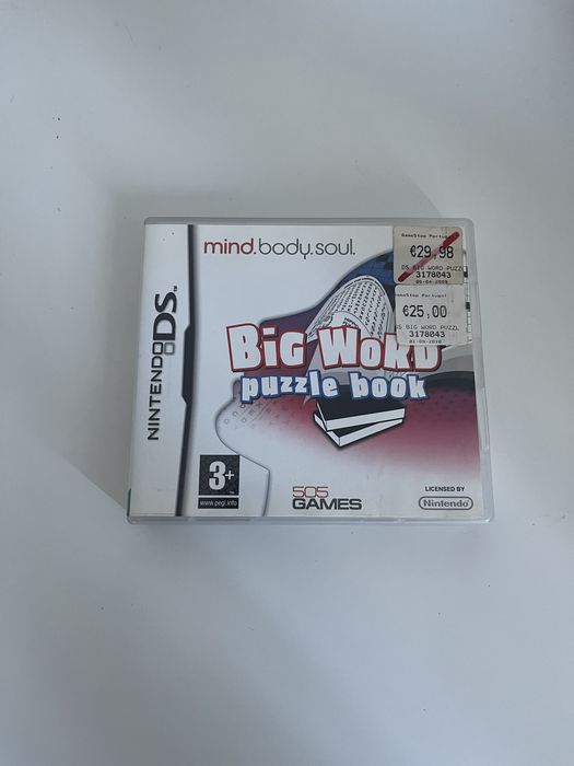 Nintendo DS – Big Word Puzzle Book