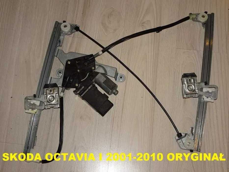 Podnośnik Mechanizm Szyby Skoda Octavia I Lift Przód Lewy 01-10 [5a]