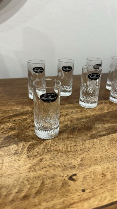 Conjunto de 8 copos com 7cl da linha Mixology - marca Luigi Bormioli