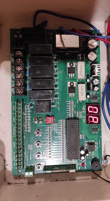 Płytka sterownika bramy dwuskrzydłowej