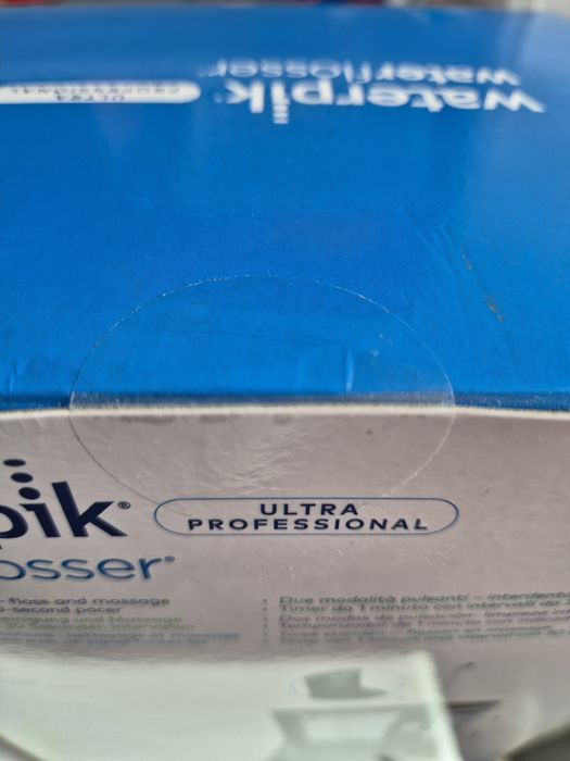 Waterpik WP-672 Black Edition NOWY + Mega Zestaw Orto (Woski, Drenaż)