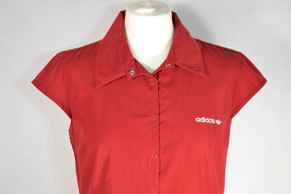 ADIDAS Vintage Koszula Damska 40 Oryginalna Super Stan