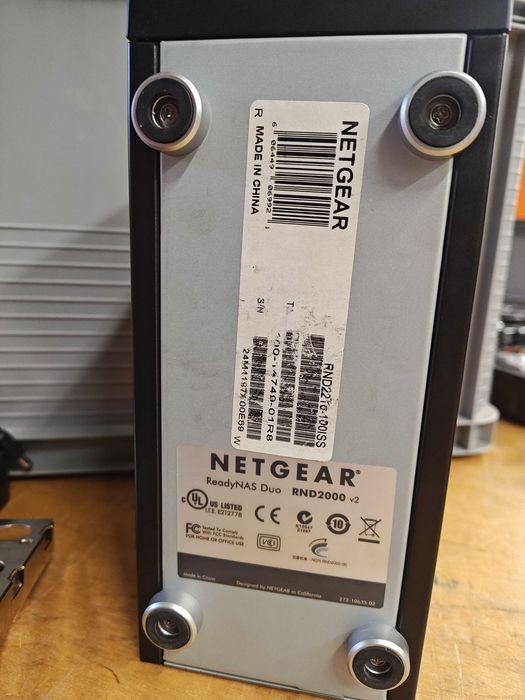 Dysk sieciowy Netgear ReadyNAS Duo / RND2000 V2 / bez dysków Kraków ...